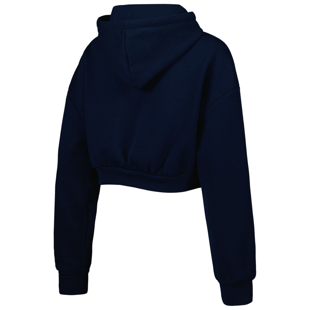 Tennessee Titans  The Wild Collective Women's Cropped Pullover Hoodie