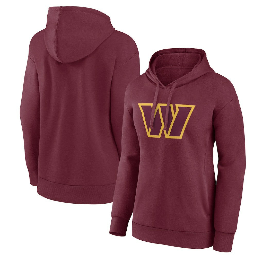 Washington Commanders Fanatics Women's Team Primary Logo Pullover Hoodie
