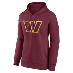 Washington Commanders Fanatics Women's Team Primary Logo Pullover Hoodie