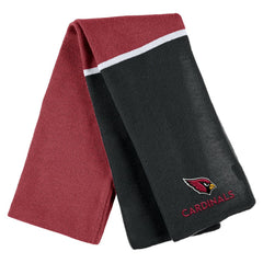 Arizona Cardinals  WEAR by Erin Andrews Women's Colorblock Cuffed Knit Hat with Pom and Scarf Set