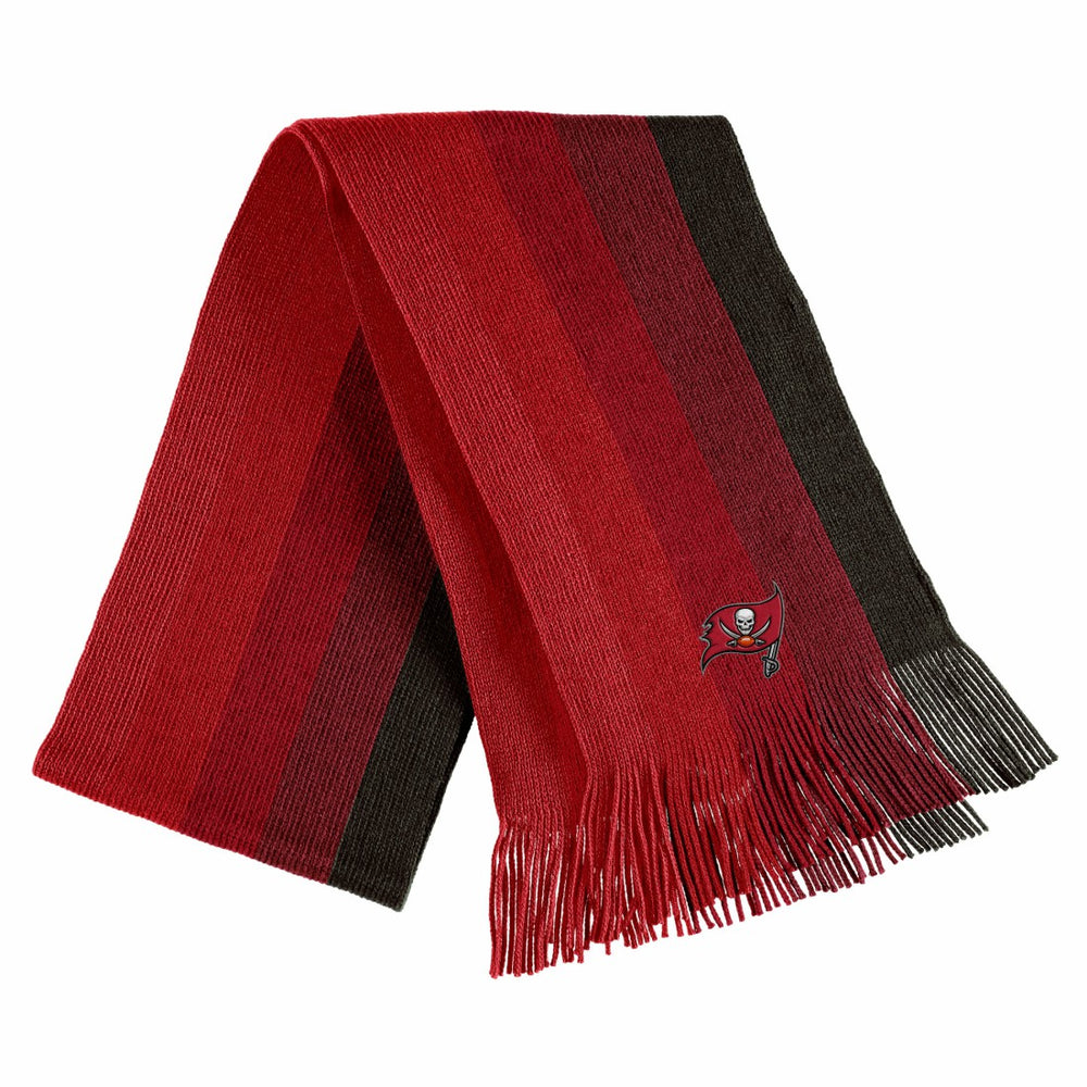 Tampa Bay Buccaneers  WEAR by Erin Andrews Women's Ombre Pom Knit Hat and Scarf Set