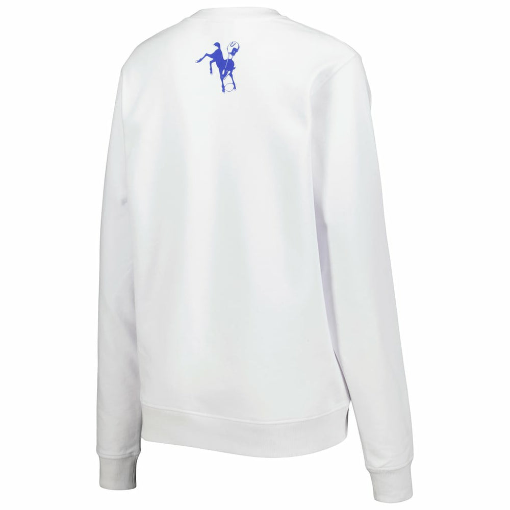 Indianapolis Colts  The Wild Collective Women's Cheer V-Neck Fleece Pullover Sweatshirt
