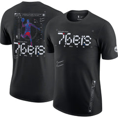 Philadelphia 76ers Courtside Air Traffic Control Max90 T-Shirt For Sale