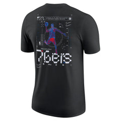 Philadelphia 76ers Courtside Air Traffic Control Max90 T-Shirt For Sale