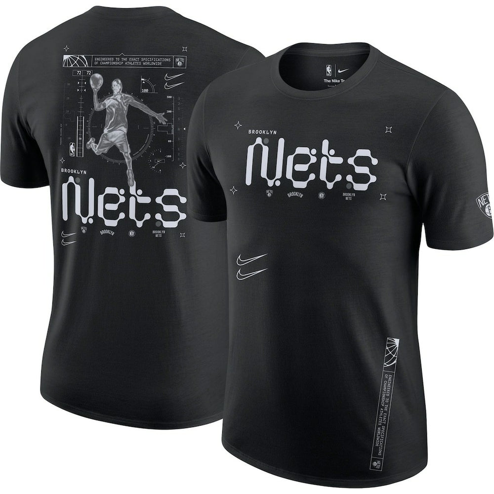 Brooklyn Nets Courtside Air Traffic Control Max90 T-Shirt Discount