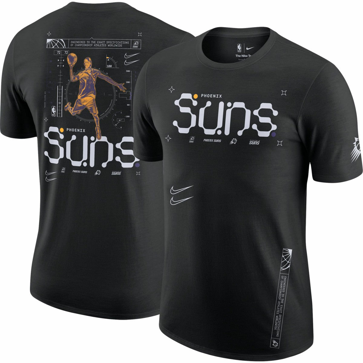 Phoenix Suns Courtside Air Traffic Control Max90 T-Shirt Online
