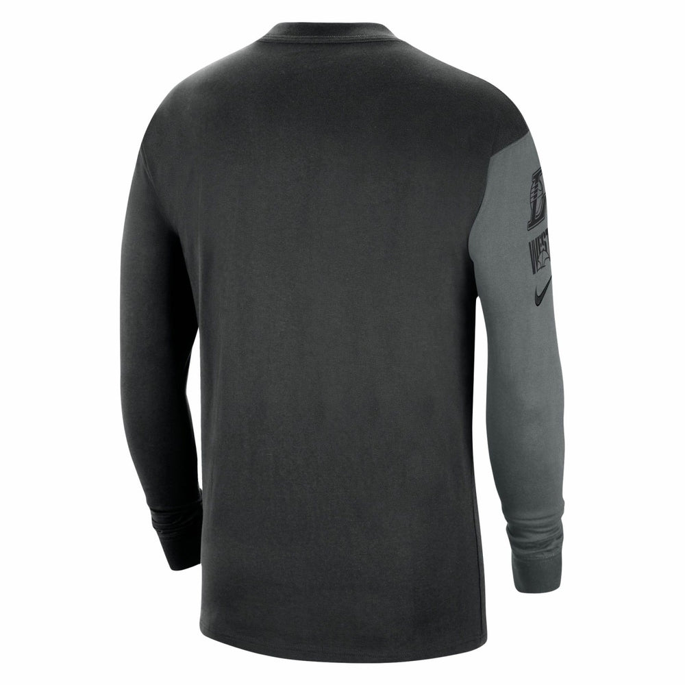 Los Angeles Lakers Courtside Versus Flight MAX90 Long Sleeve T-Shirt Discount