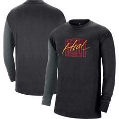 Miami Heat Courtside Versus Flight MAX90 Long Sleeve T-Shirt Online