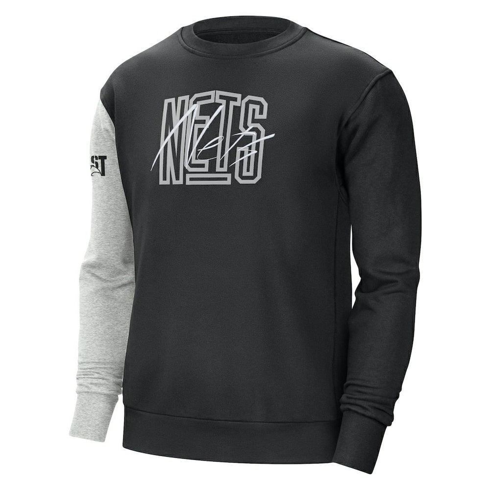 Brooklyn Nets Courtside Versus Force & Flight Pullover Sweatshirt Discount
