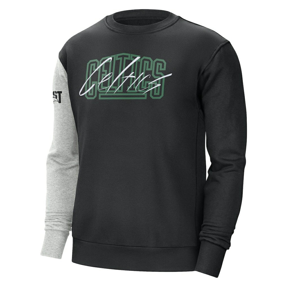 Boston Celtics Courtside Versus Force & Flight Pullover Sweatshirt Discount