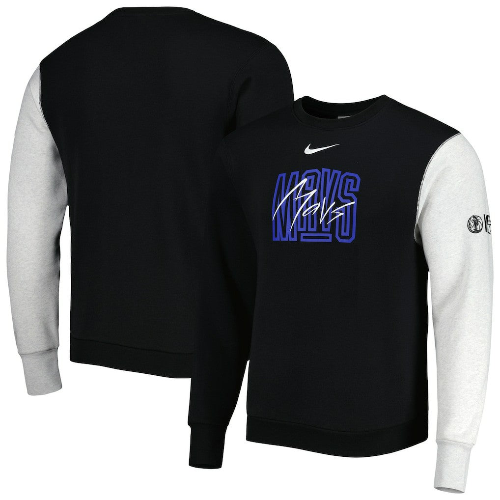 Dallas Mavericks Courtside Versus Force & Flight Pullover Sweatshirt sale Outlet