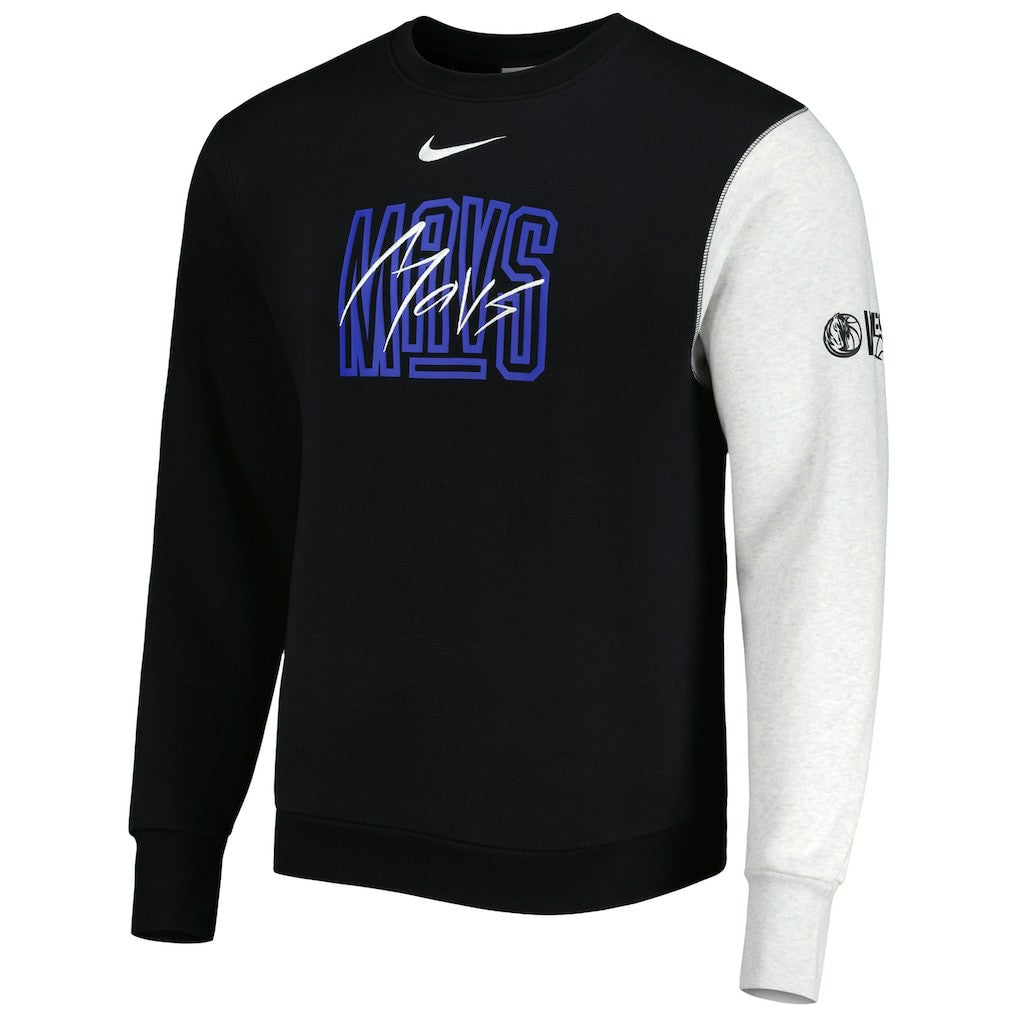 Dallas Mavericks Courtside Versus Force & Flight Pullover Sweatshirt sale Outlet