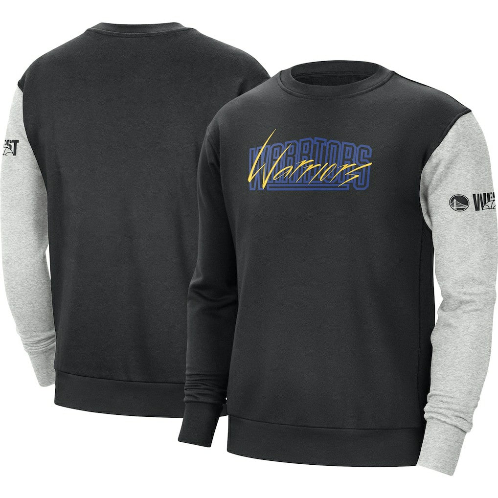 Golden State Warriors Courtside Versus Force & Flight Pullover Sweatshirt sale Discount