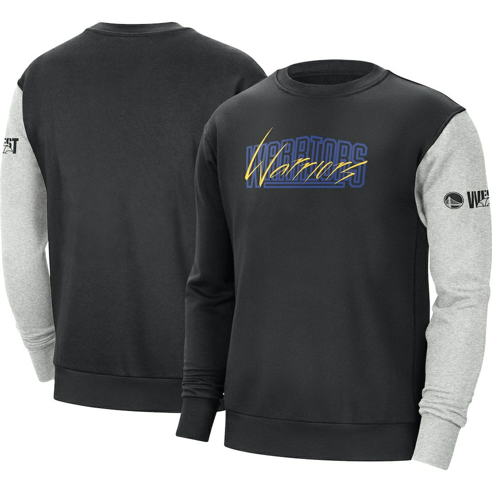 Golden State Warriors Courtside Versus Force & Flight Pullover Sweatshirt sale Discount