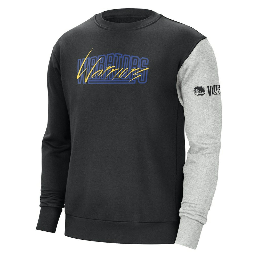 Golden State Warriors Courtside Versus Force & Flight Pullover Sweatshirt sale Discount