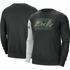 Milwaukee Bucks Courtside Versus Force & Flight Pullover Sweatshirt Discount