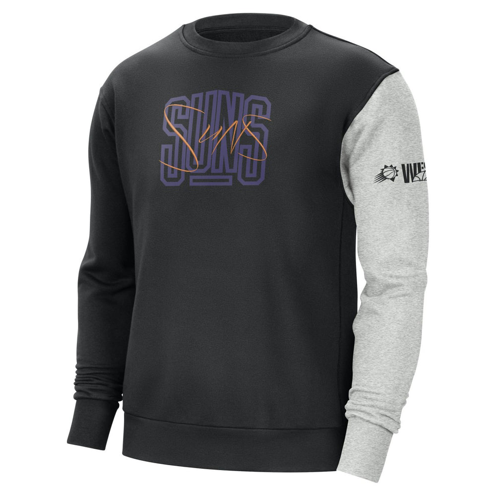 Phoenix Suns Courtside Versus Force & Flight Pullover Sweatshirt On Sale