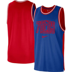 Philadelphia 76ers Courtside Versus Force Split DNA Performance Mesh Tank Top sale Online