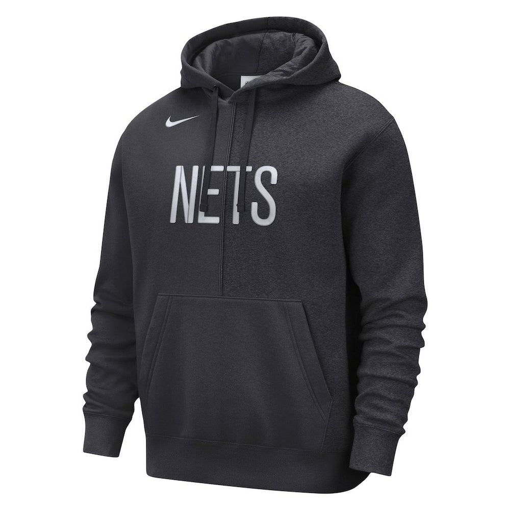 Brooklyn Nets Courtside Versus Stitch Split Pullover Hoodie Discount