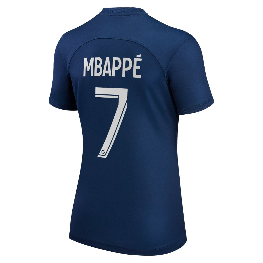 Kylian Mbappé Paris Saint-Germain Women's 2022/23 Home Replica Player Jersey Blue - Nike