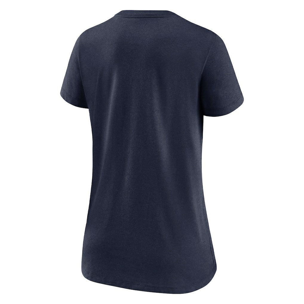 New England Patriots Nike Women's Hometown Collection Tri-Blend V-Neck T-Shirt