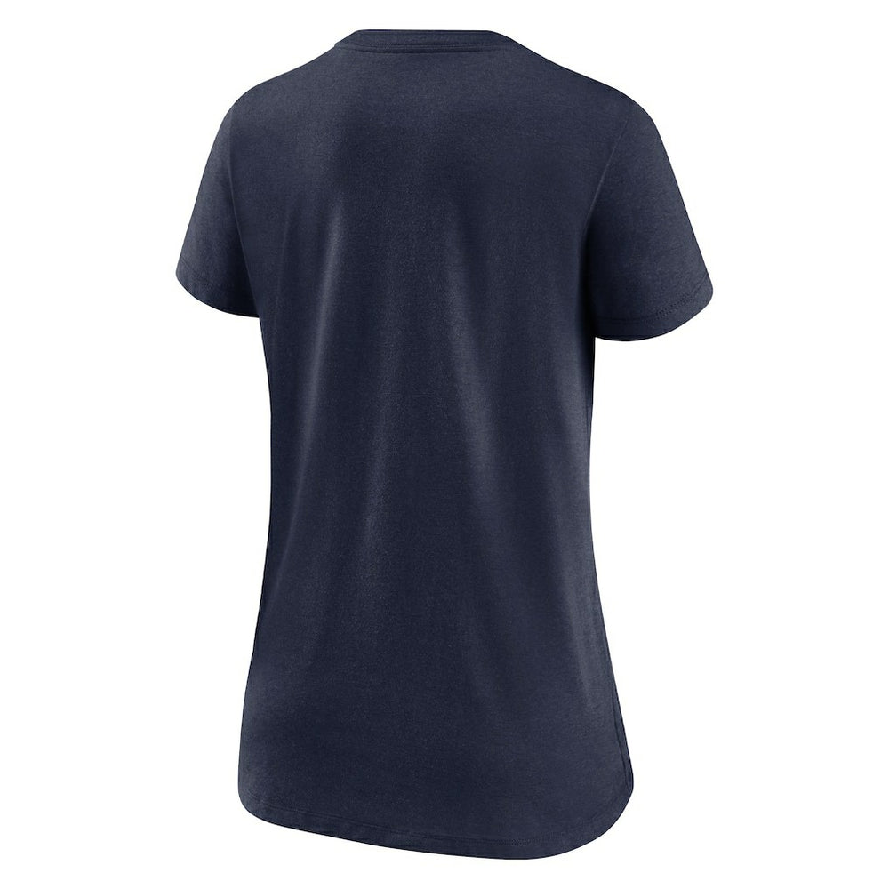 New England Patriots Nike Women's Hometown Collection Tri-Blend V-Neck T-Shirt