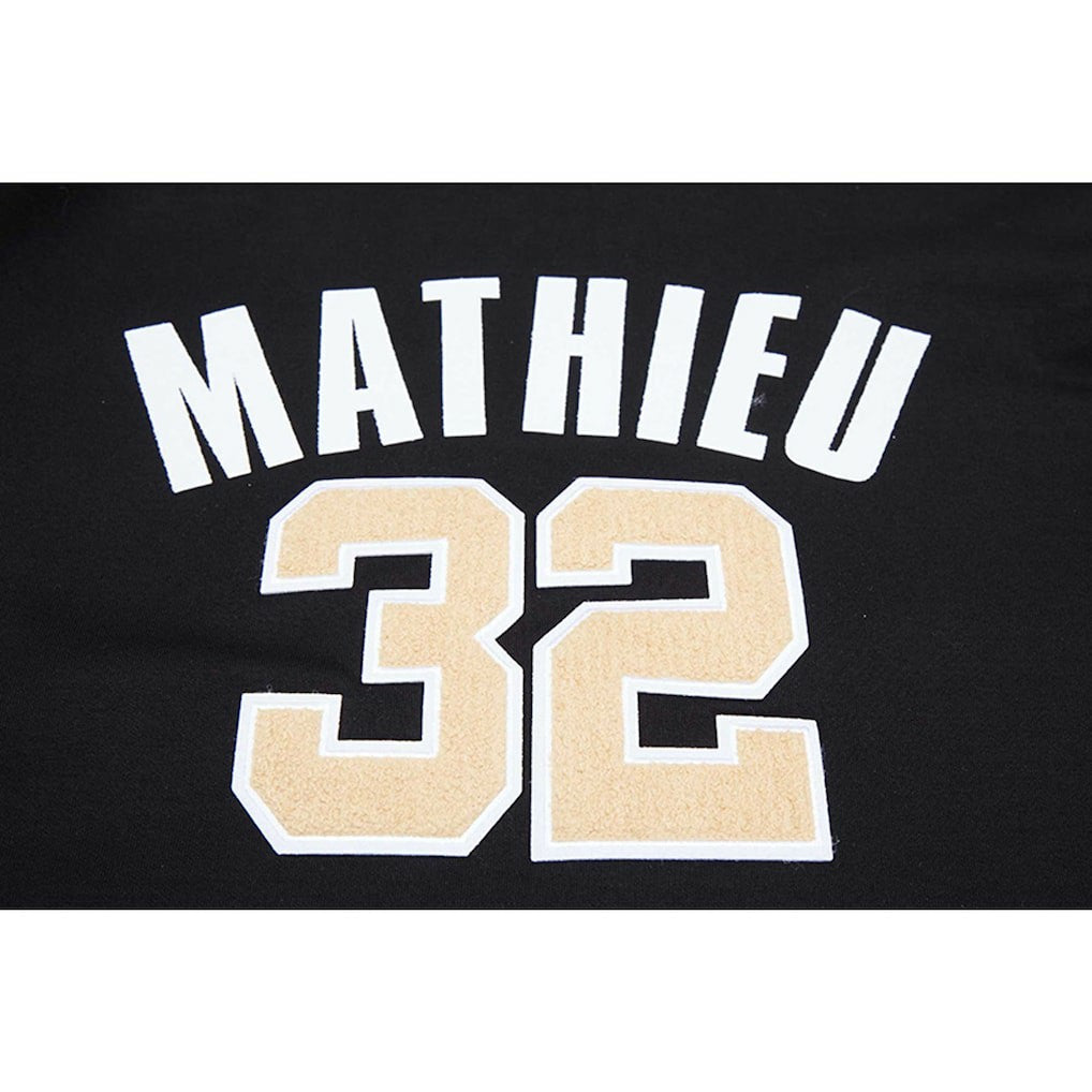 New Orleans Saints  Tyrann Mathieu  Pro Standard Player Name & Number Pullover Hoodie