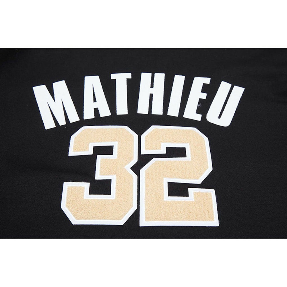 New Orleans Saints  Tyrann Mathieu  Pro Standard Player Name & Number Pullover Hoodie
