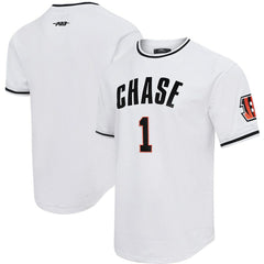 Cincinnati Bengals  Ja'Marr Chase  Pro Standard Mesh Player Name & Number Top