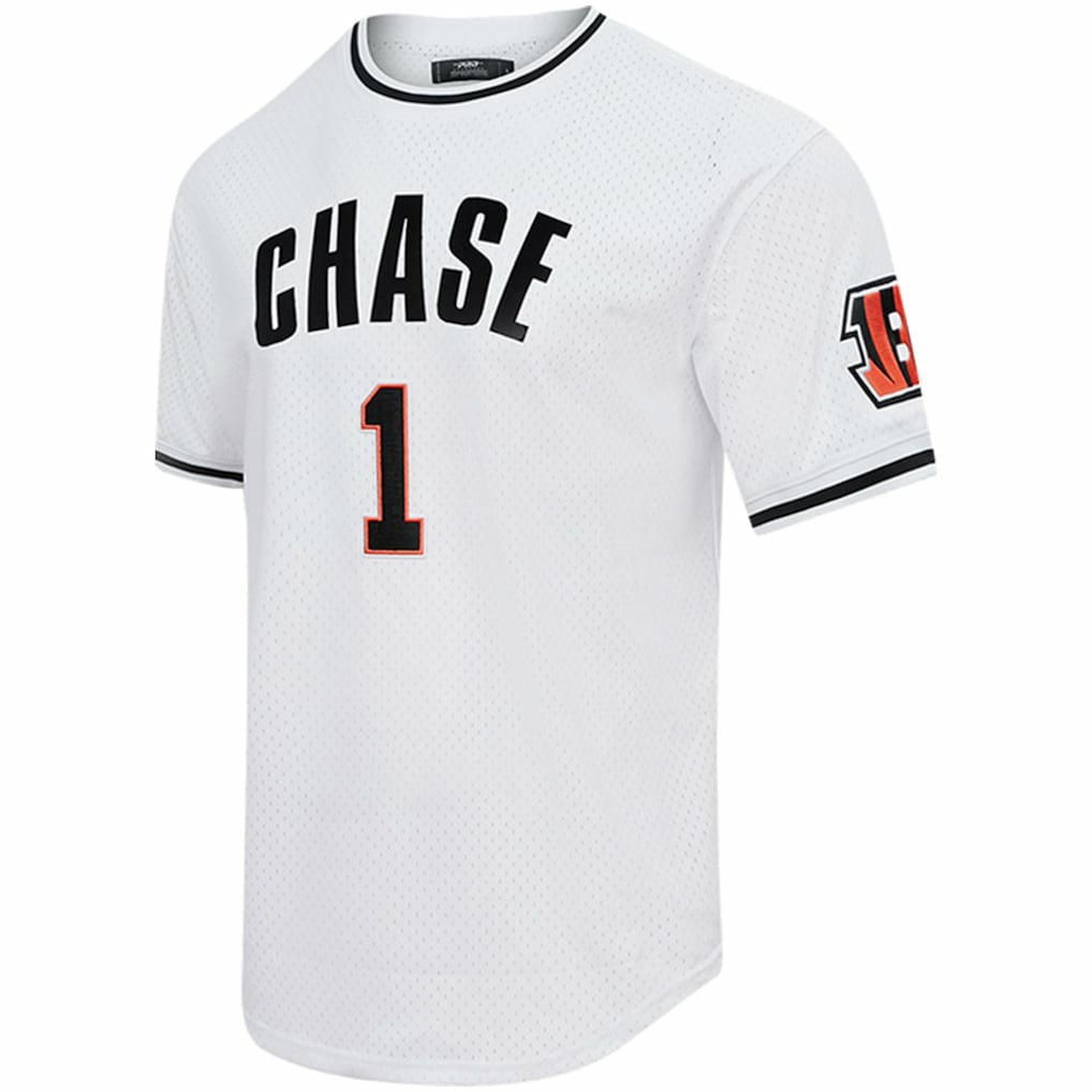 Cincinnati Bengals  Ja'Marr Chase  Pro Standard Mesh Player Name & Number Top