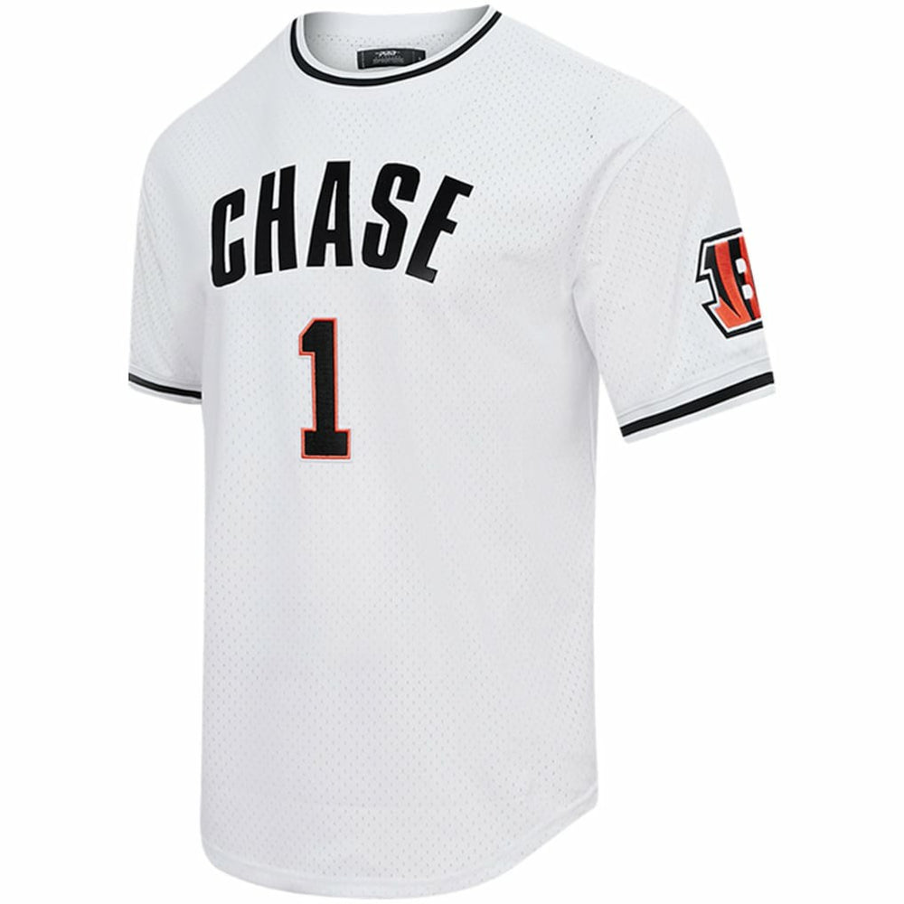 Cincinnati Bengals  Ja'Marr Chase  Pro Standard Mesh Player Name & Number Top