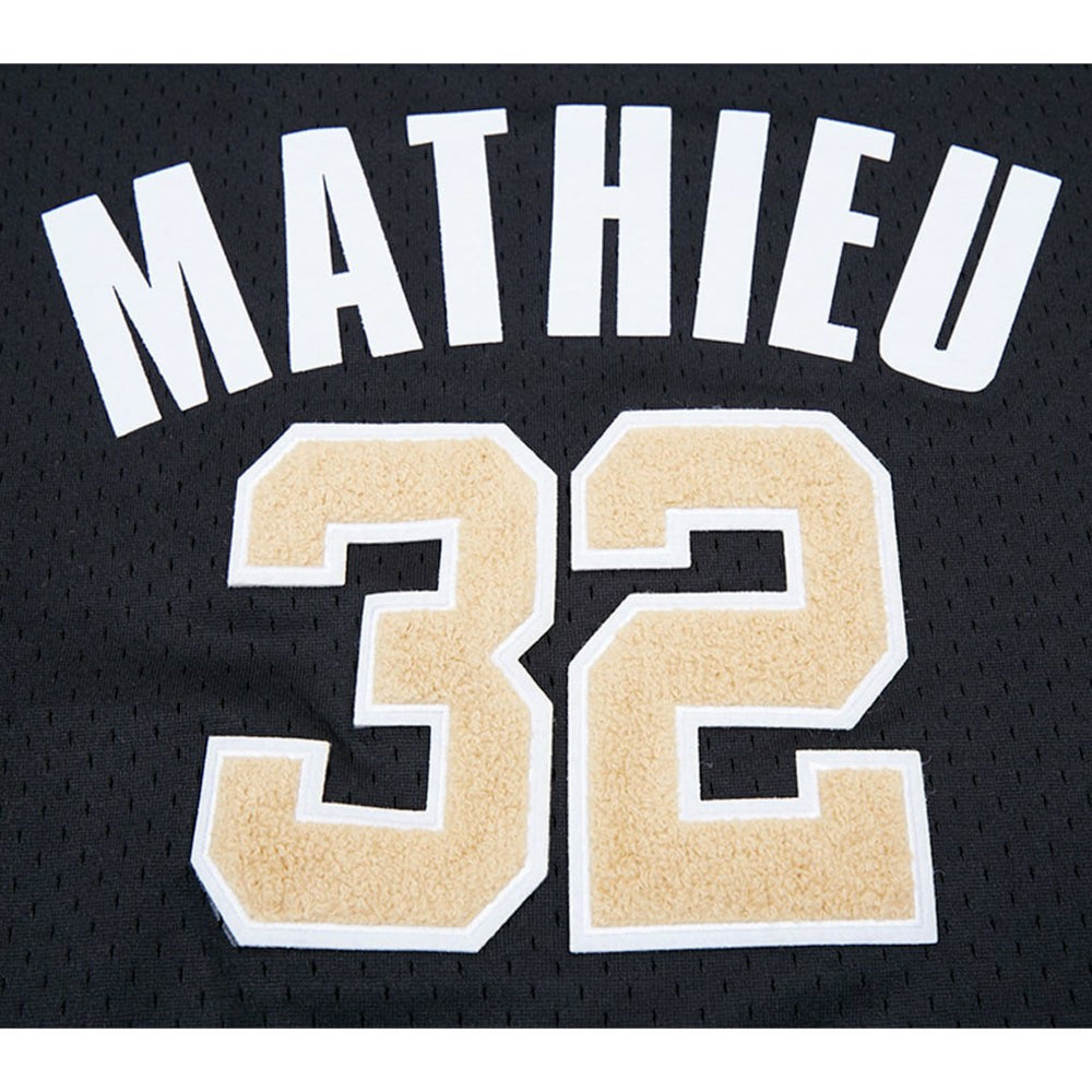 New Orleans Saints  Tyrann Mathieu  Pro Standard Mesh Player Name & Number Top