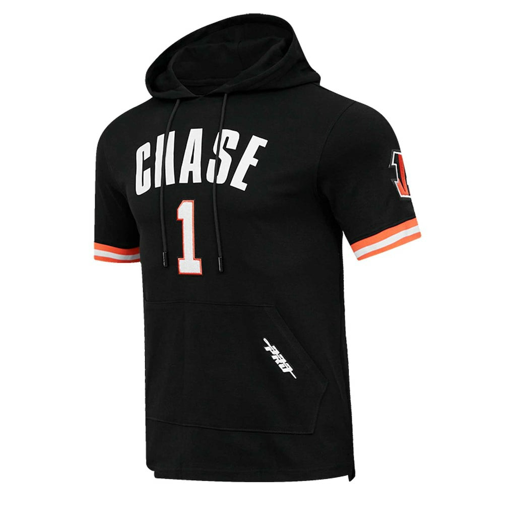 Cincinnati Bengals  Ja'Marr Chase  Pro Standard Player Name & Number Hoodie T-Shirt