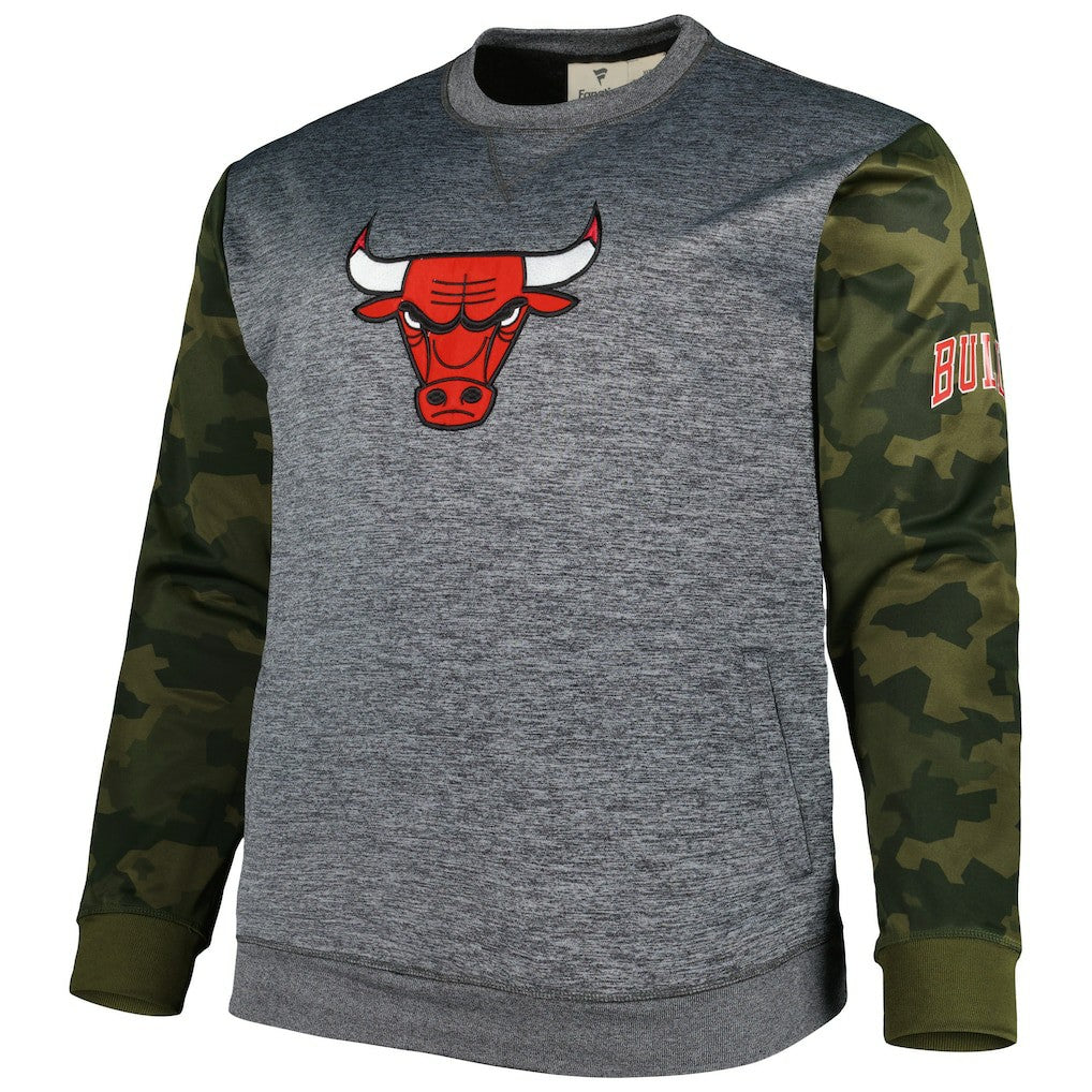 Chicago Bulls Big & Tall Camo Stitched Sweatshirt Online