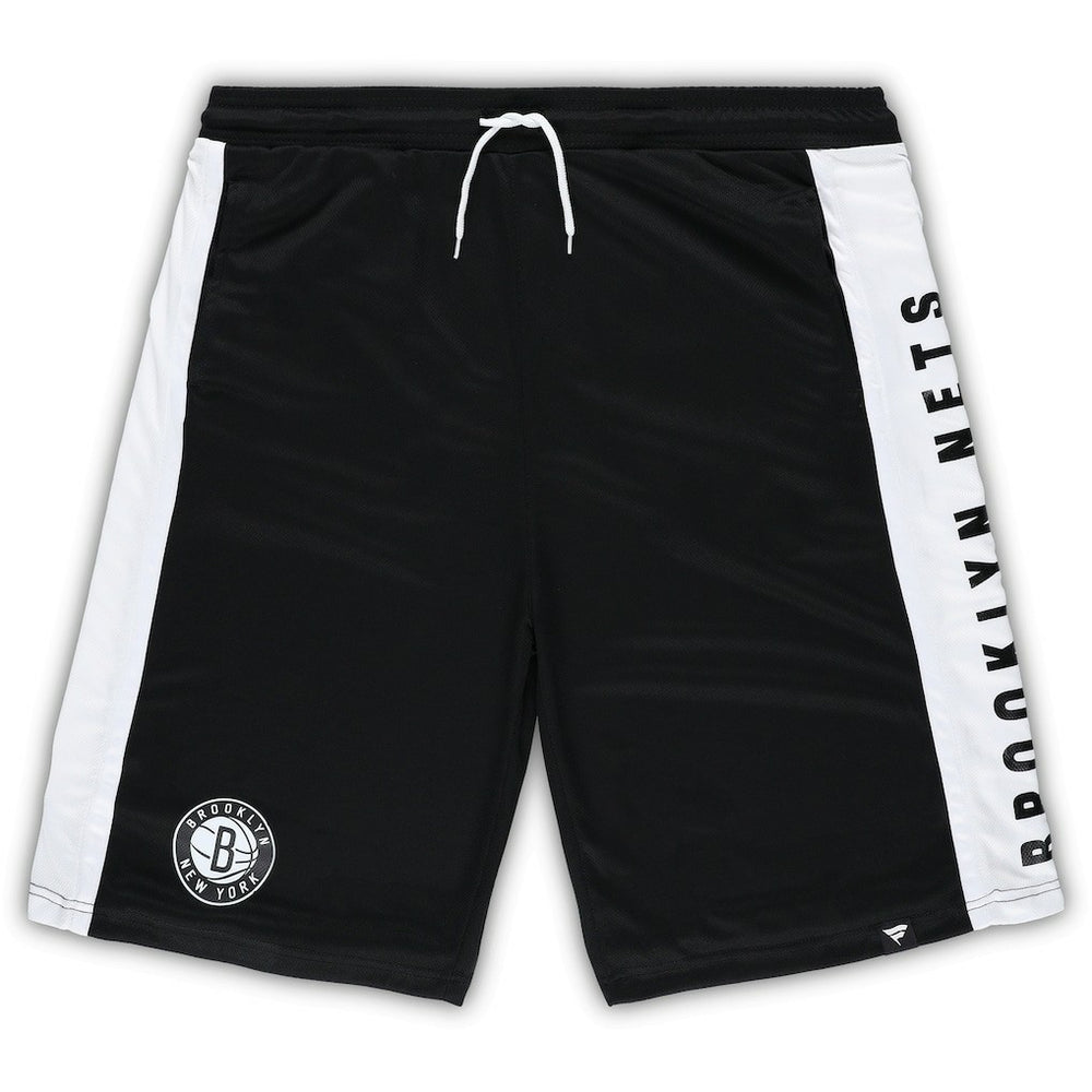 Brooklyn Nets Big & Tall Referee Iconic Mesh Shorts Outlet