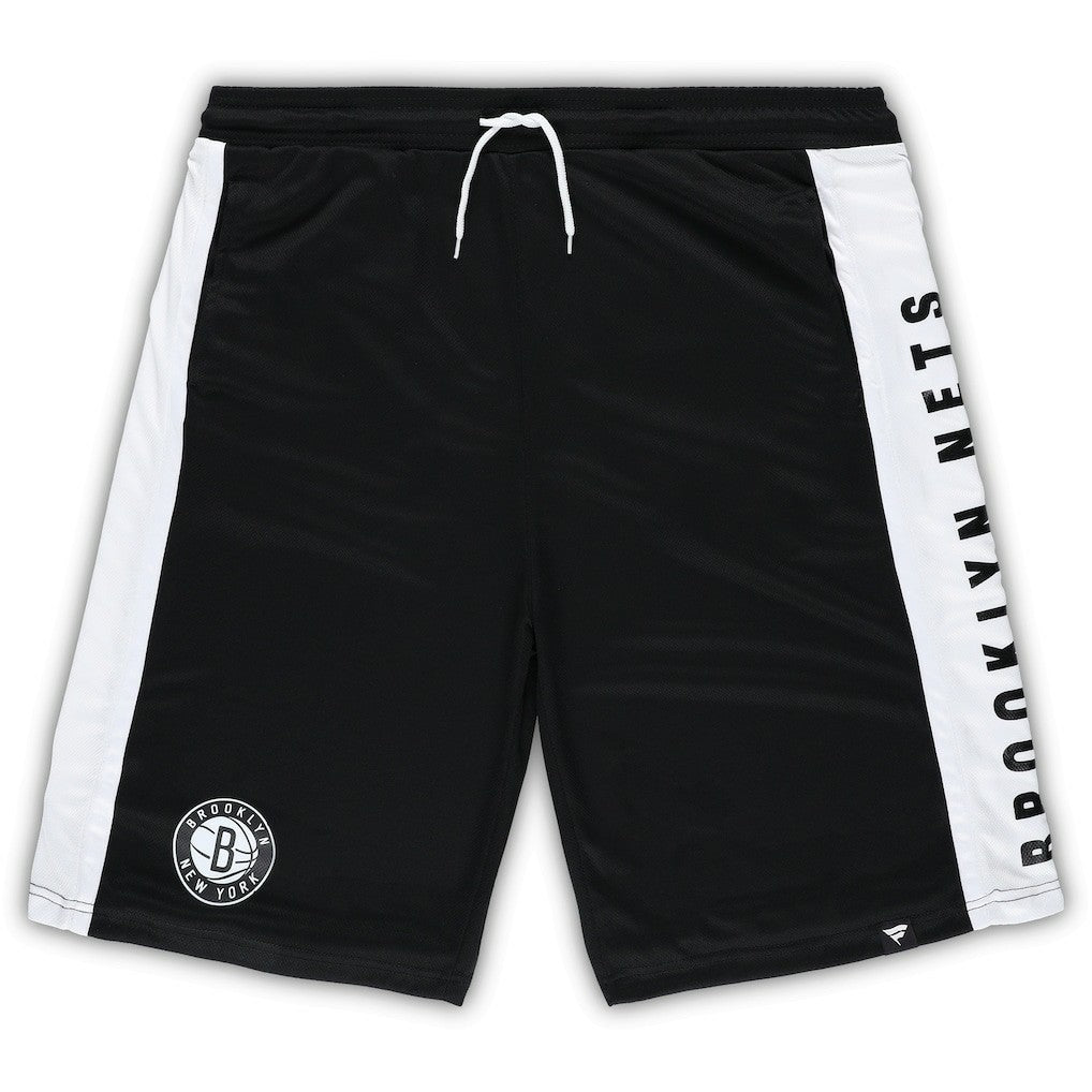 Brooklyn Nets Big & Tall Referee Iconic Mesh Shorts Outlet