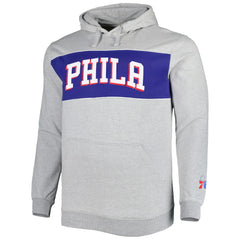 Philadelphia 76ers Big & Tall Wordmark Pullover Hoodie Discount