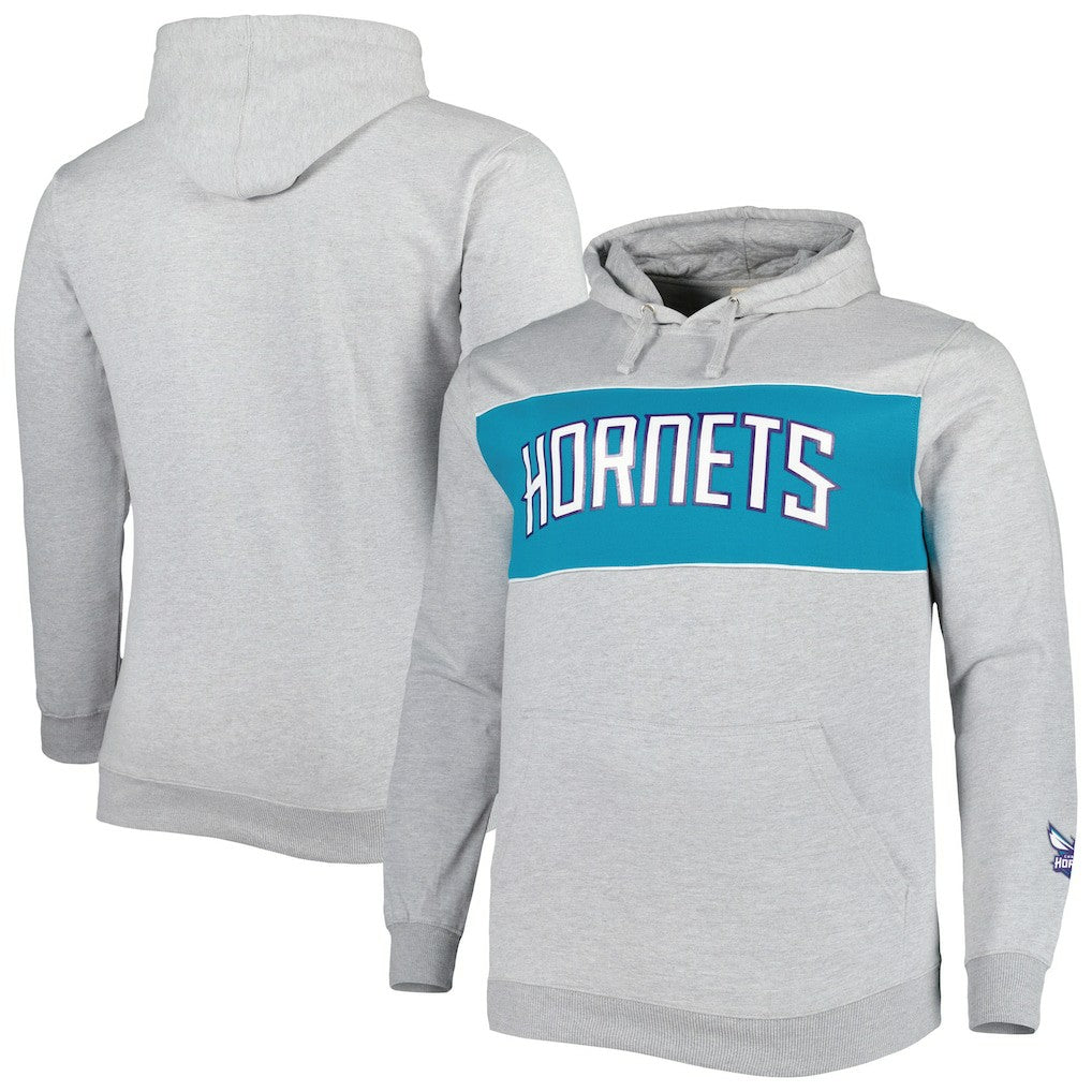 Charlotte Hornets Big & Tall Wordmark Pullover Hoodie Discount