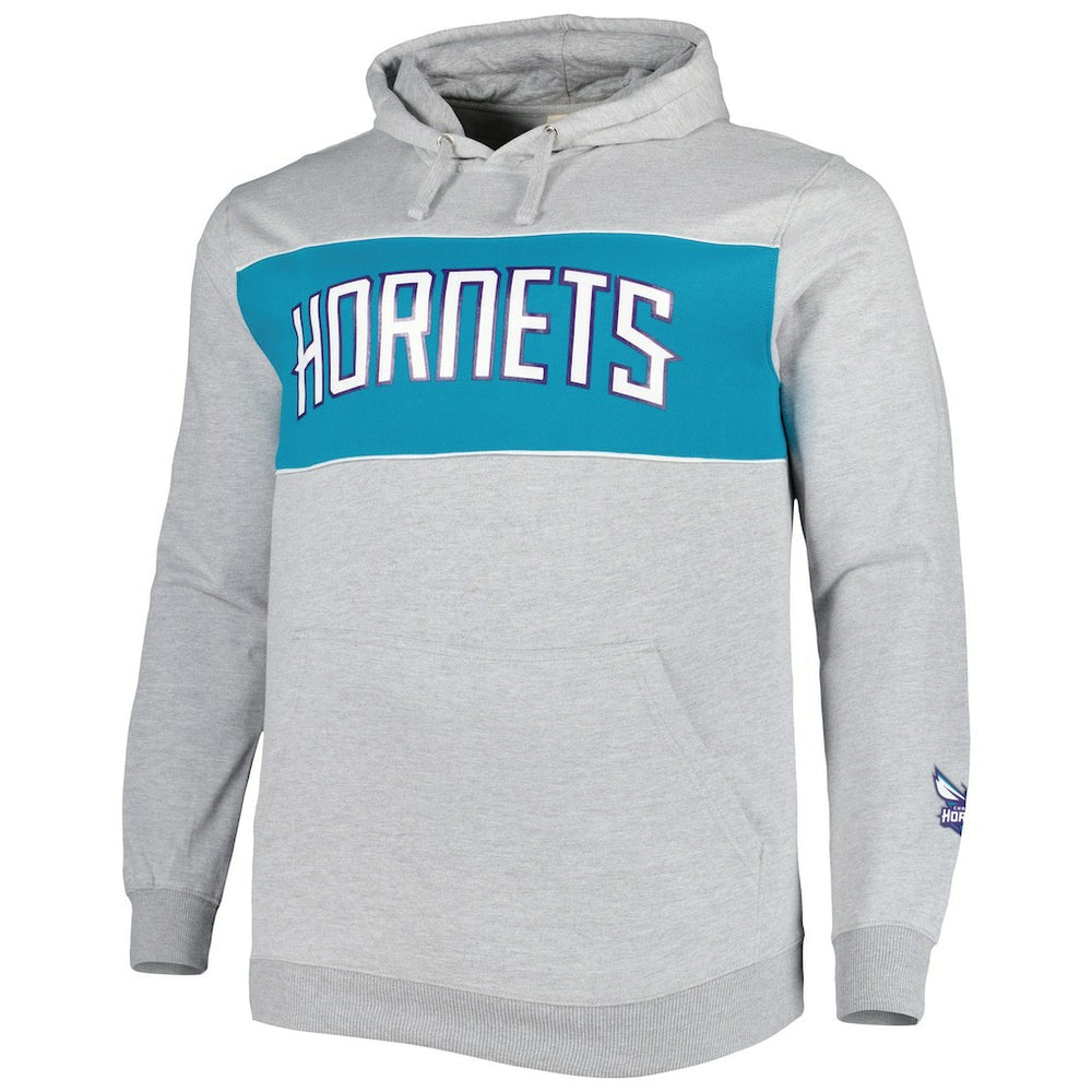 Charlotte Hornets Big & Tall Wordmark Pullover Hoodie Discount