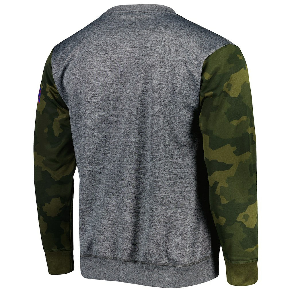 Philadelphia 76ers Camo Stitched Sweatshirt Online