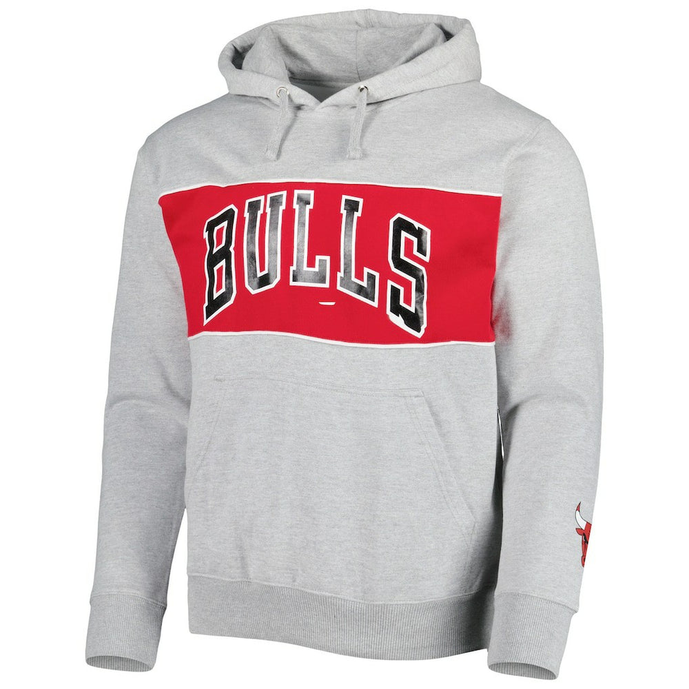 Chicago Bulls Wordmark French Terry Pullover Hoodie Discount