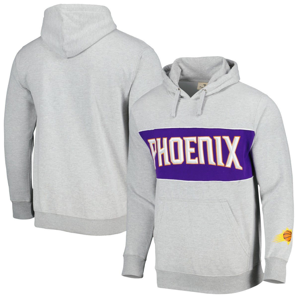 Phoenix Suns Wordmark French Terry Pullover Hoodie Online