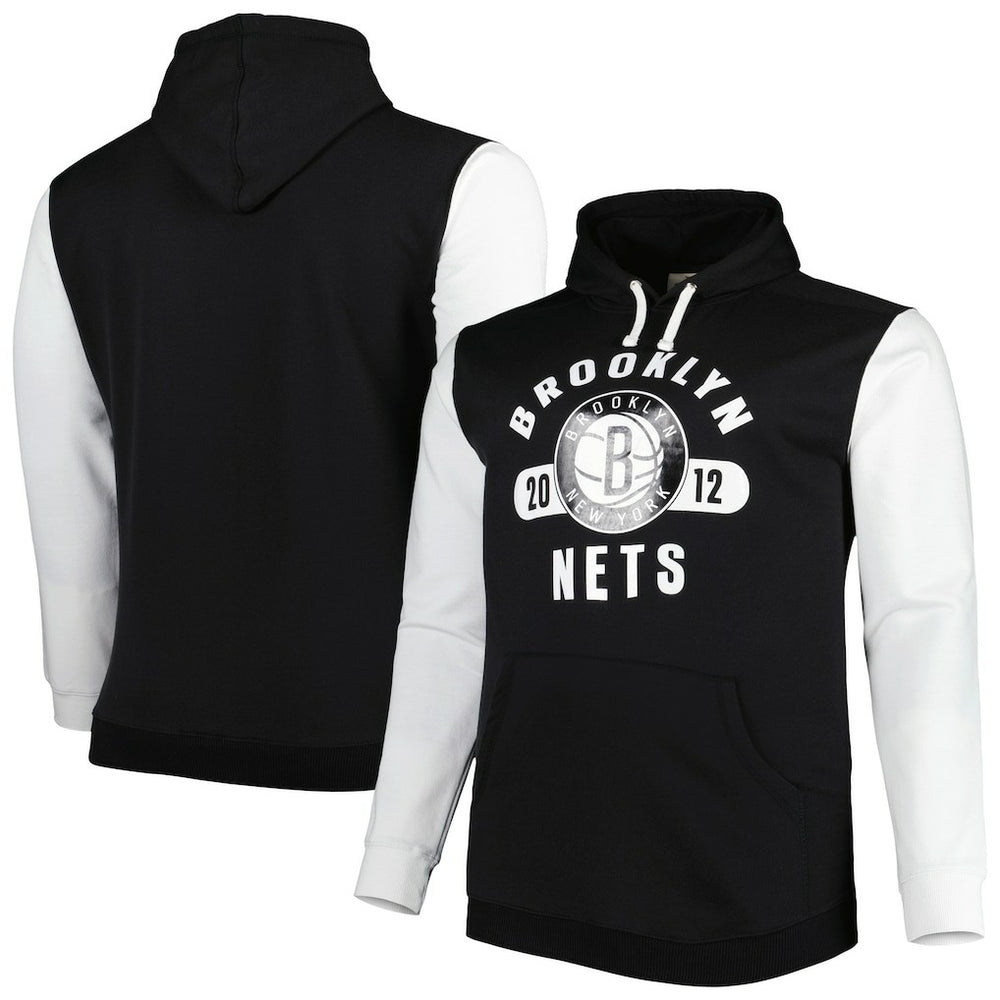 Brooklyn Nets Big & Tall Bold Attack Pullover Hoodie Online