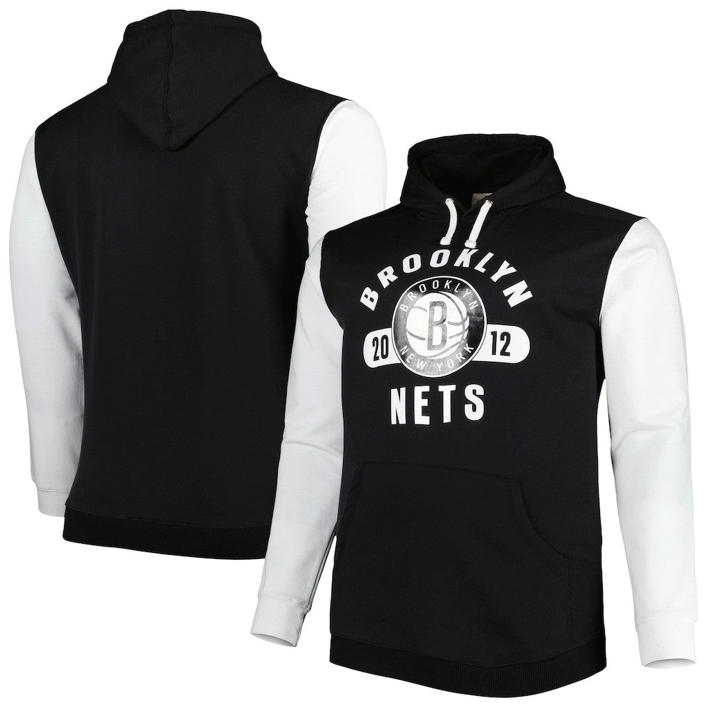 Brooklyn Nets Big & Tall Bold Attack Pullover Hoodie Online
