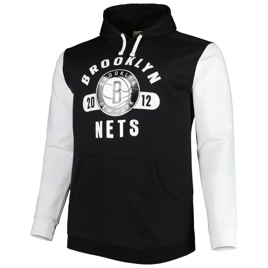 Brooklyn Nets Big & Tall Bold Attack Pullover Hoodie Online