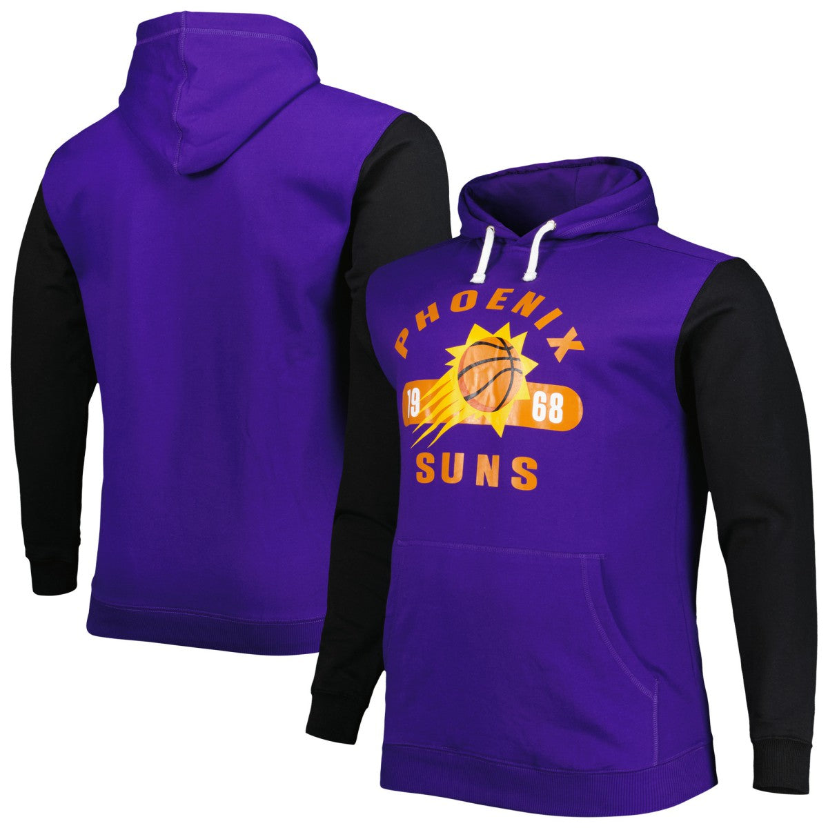 Phoenix Suns Big & Tall Bold Attack Pullover Hoodie On Sale