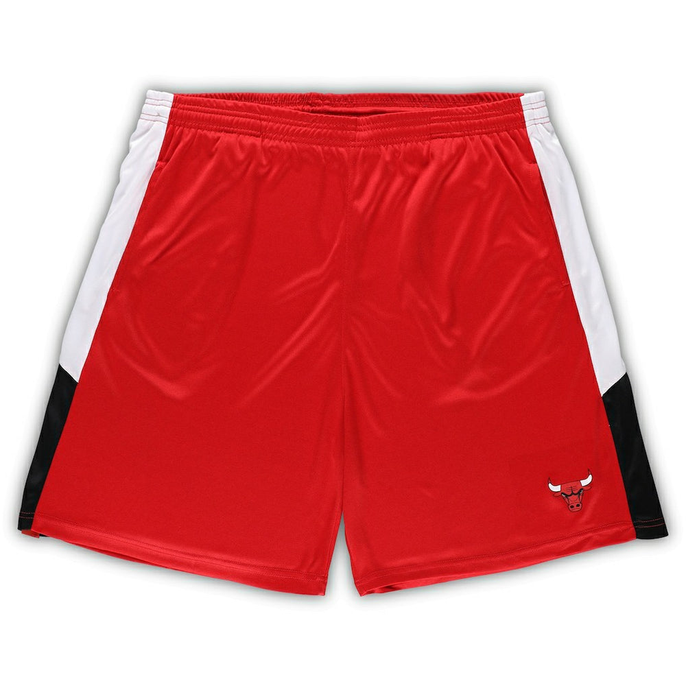 Chicago Bulls Big & Tall Champion Rush Practice Shorts On Sale