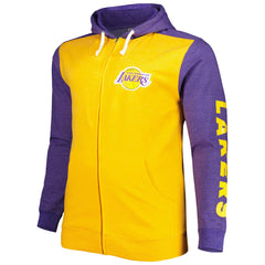 Los Angeles Lakers Big & Tall Down and Distance Full-Zip Hoodie Online