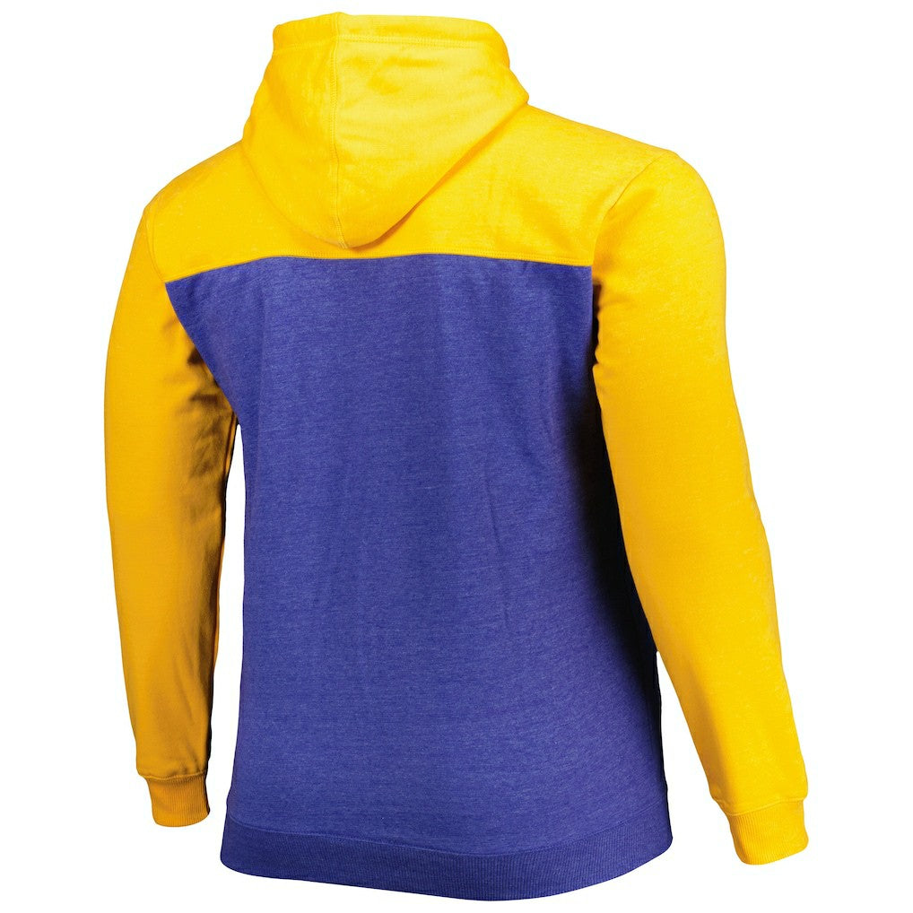 Golden State Warriors Big & Tall Down and Distance Full-Zip Hoodie sale New
