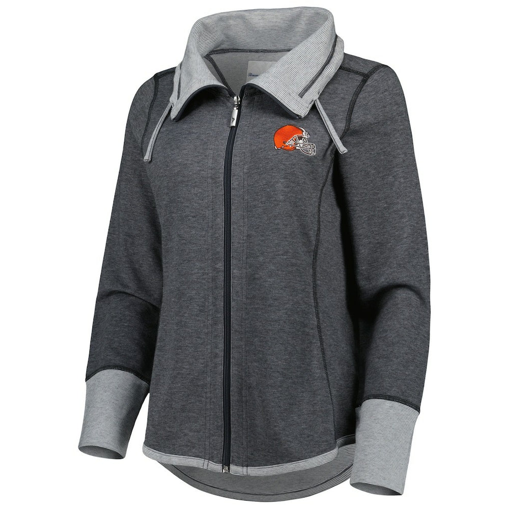 Cleveland Browns Tommy Bahama Women's Sport Sun Fade Full-Zip Sweatshirt